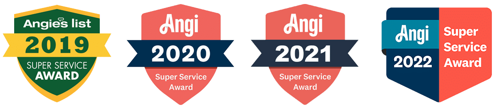 Angi Super Service Award Badges
